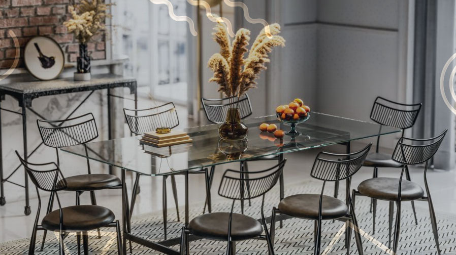 Glass Dining Room Table Decor Ideas